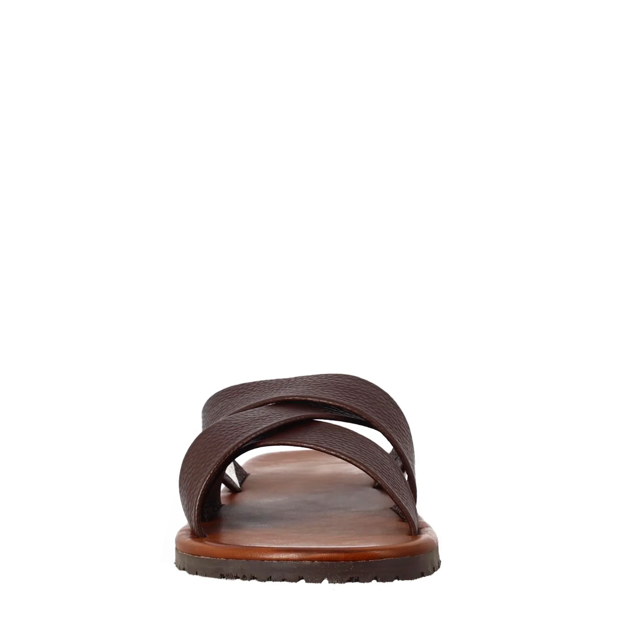 Brown Leather Slippers - Image 4