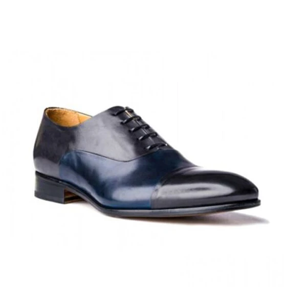 Captoe Oxford Dress up Hand Painted Shoes - Image 3