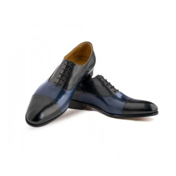Captoe Oxford Dress up Hand Painted Shoes - Image 4