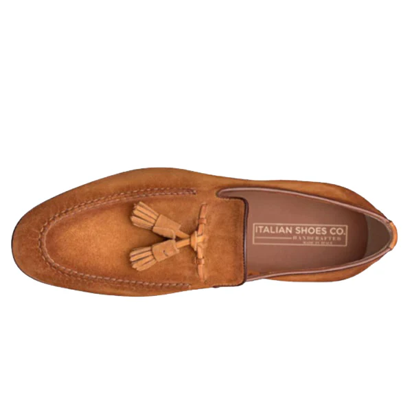 Classic Design Brown Suede Loafer - Image 4