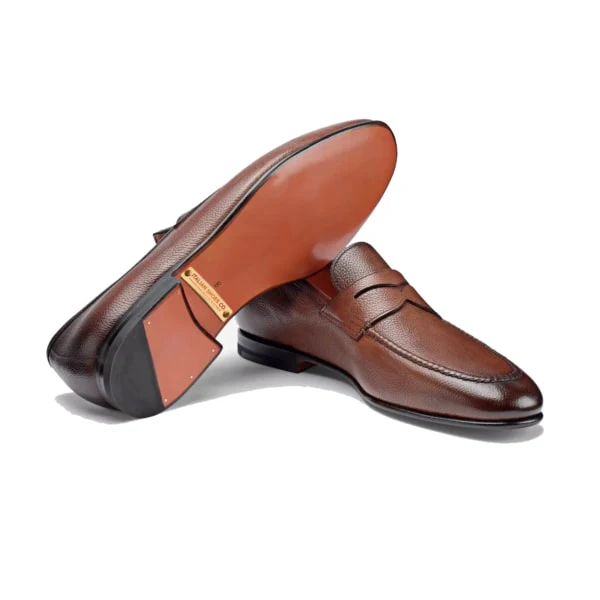 Classic Penny Brown Loafer - Image 4