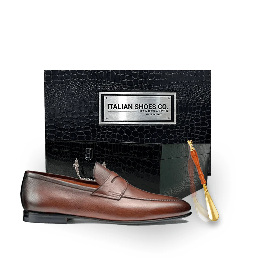 Classic Penny Brown Loafer - Image 5