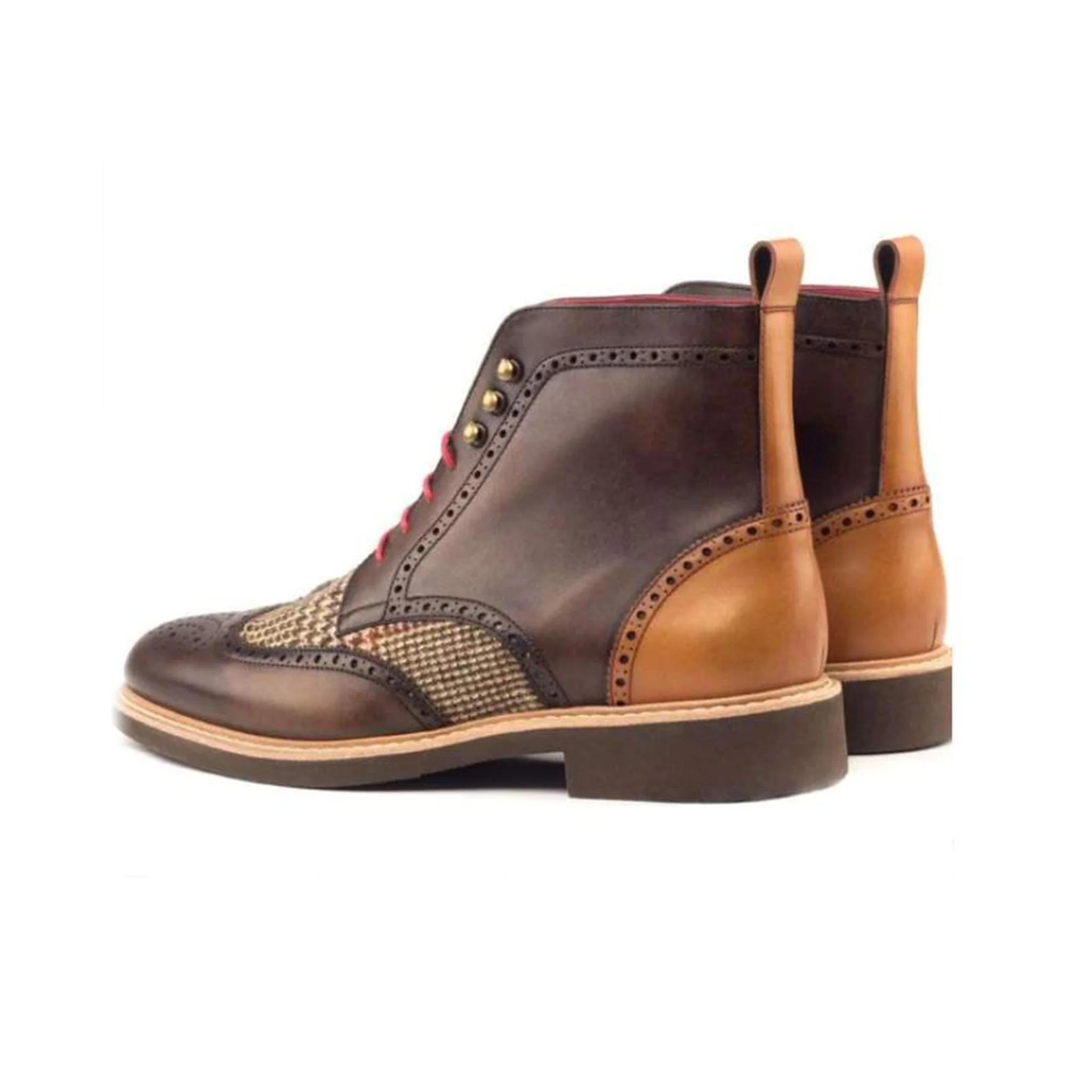 Military Brogue Boot - Image 3