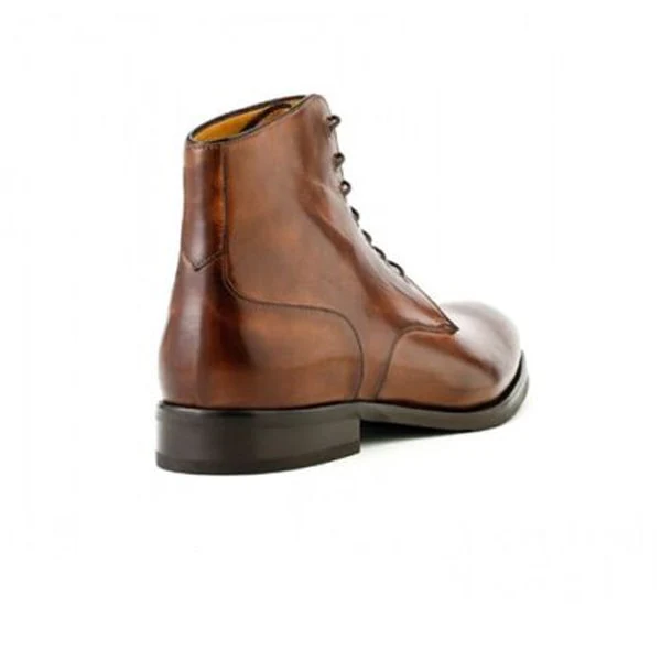 Derby Ankle Brown Boots - Image 3