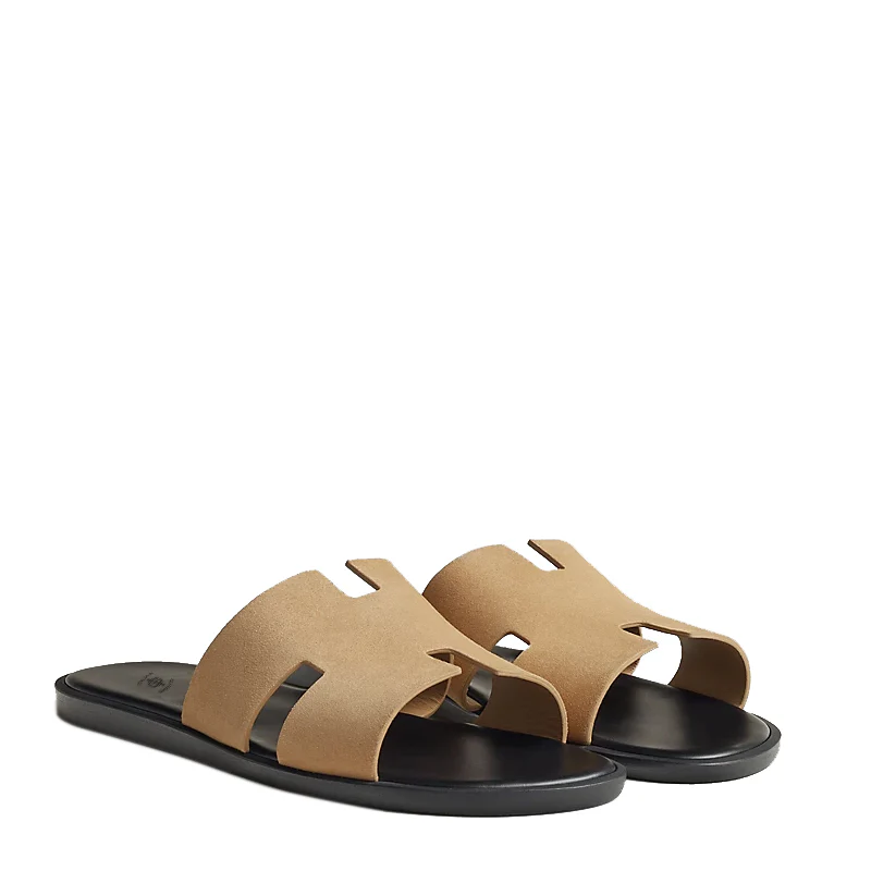 Haven Suede H Style Slip-On Beige - Image 4