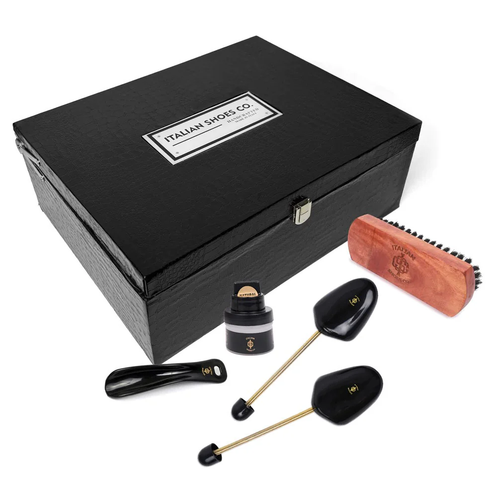 Men's Polished Leather Chelsea Boots - Image 10