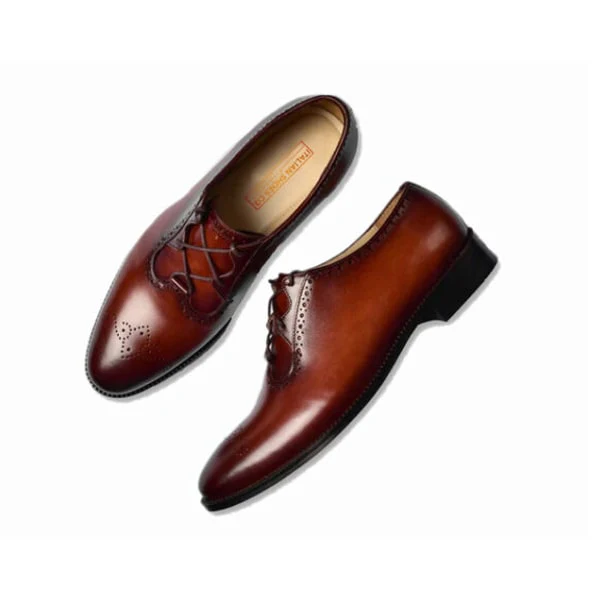 Oxford Classic Medallion Toe Shoes - Image 3