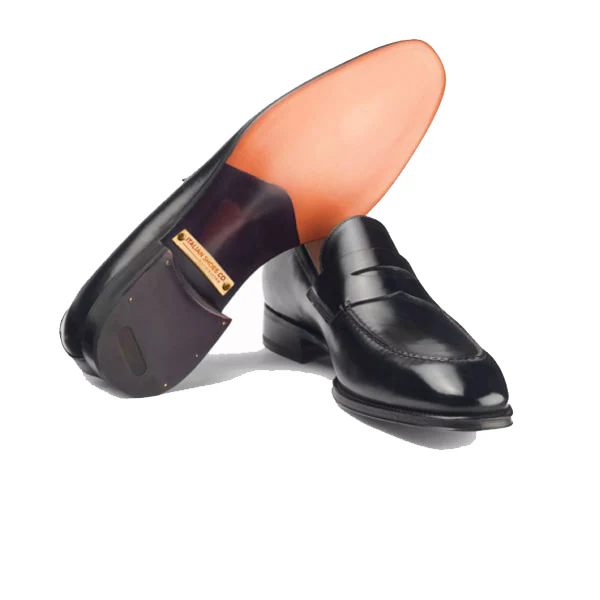 Penny Black Leather Loafer - Image 4