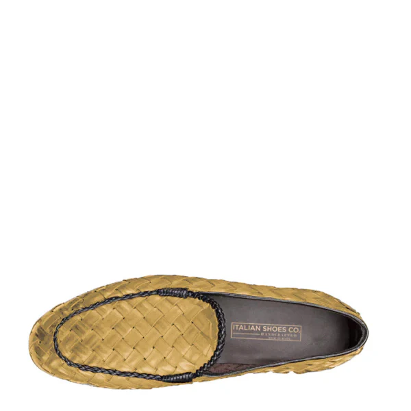 Penny Weaved Leather Loafer Hand Crafted - Image 12