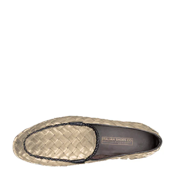 Penny Weaved Leather Loafer Hand Crafted - Image 15