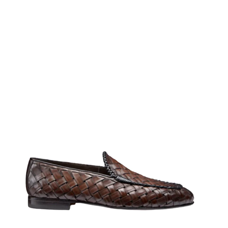Penny Weaved Leather Loafer Hand Crafted - Image 3