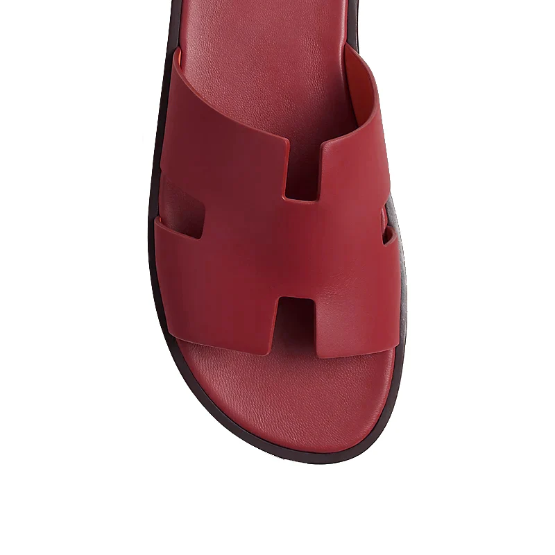 Burgundy H Style Slip On Slipper - Image 4